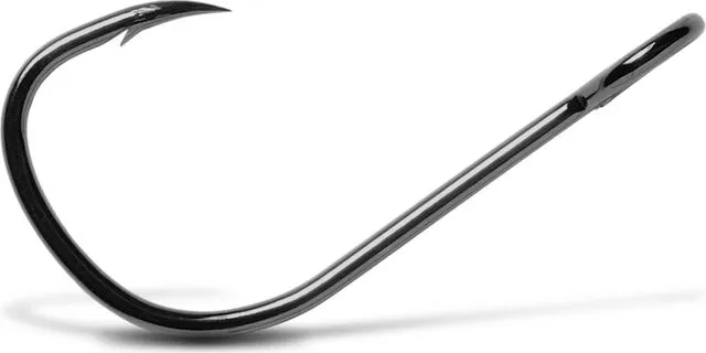 VMC 7239 Single Spinner Hook Size 6 1.14g 10 Pcs Black Nickel