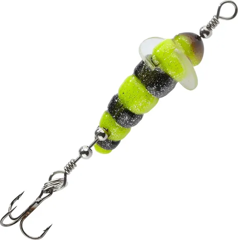 Balzer Killer Made Blinker 4cm 2.5g Gelb-Schwarz UV