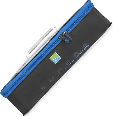 Preston Supera Accessory Case EVA Bait & Feed Zipper Large