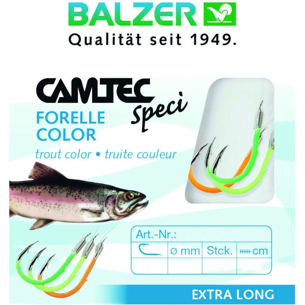 Balzer Camtec Forelle UV Vorfächer #12 0,16mm