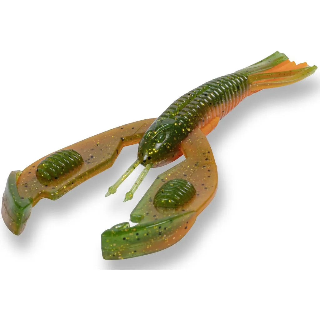 4Street B-Ass Craw Gummiköder 10cm 7g Firetiger