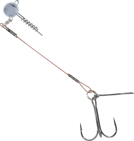 Balzer Shirasu Hechtsystem Screw Jighead - Gummifschsystem Stinger #2 10g 6.5cm