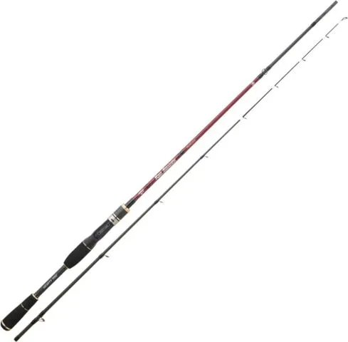 Hearty Rise Red Shadow Vertical Cast Baitcaster-Rute 1.89m 6–30g 109g Solid Carbon Tip