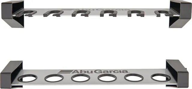 Abu Garcia Horizontal 6 Rod Rack 6 Compartments Aluminium