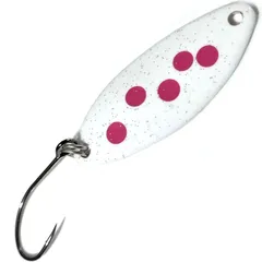 Troutwerk Spoon 3.3cm 2.5g White/Pink Dots