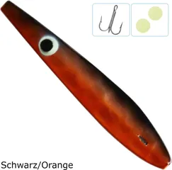 Balzer Colonel Z Seatrout Inliner Blinker 7.5cm 22g Schwarz/Orange
