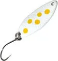 Troutwerk Spoon 2.5g 3.3cm Silberfarben Gelbe Punkte