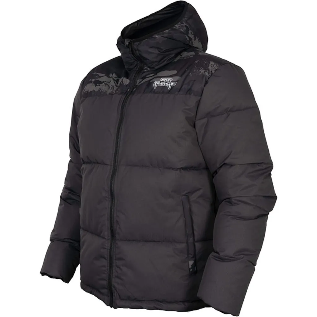 Fox Rage Rip Stop Steppjacke S Camo/Grau