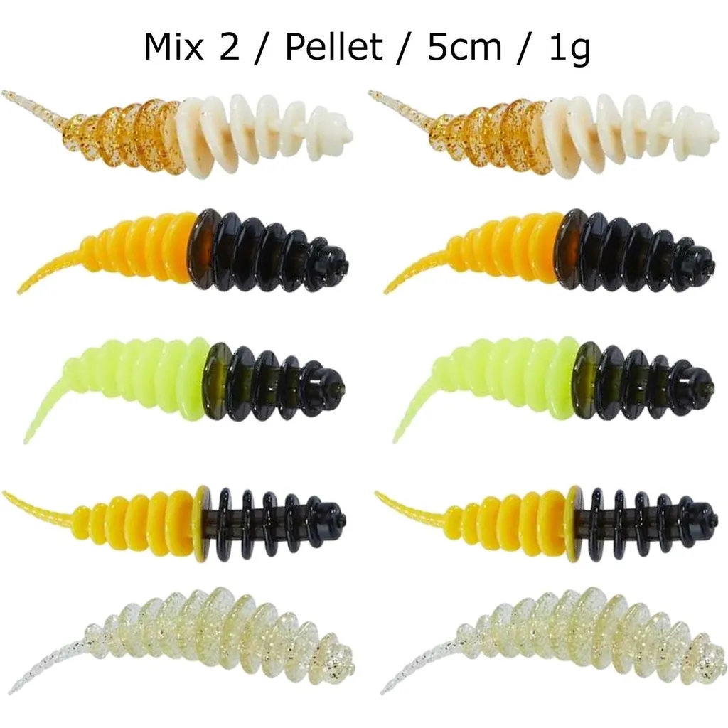 Balzer Trout Collector Softbaits 5cm 1g Mix 2 Pellet