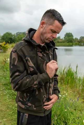 Fox Camo Full Zip Premium 310 Hoodie S