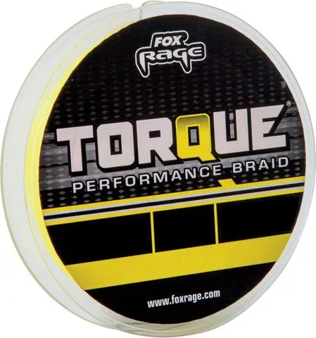 Fox Rage Torque Line 0.12mm 6.82kg 150m Gelb