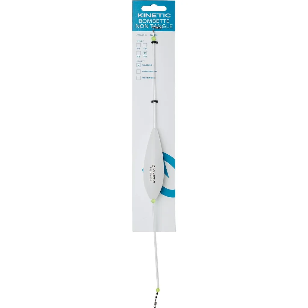Kinetic Bombette Non Tangle 25g Floating White