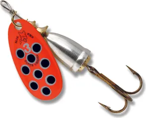 Blue Fox Vibrax Hot Pepper Inline Spinner 2 6g RBS