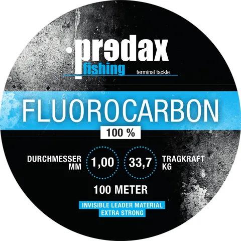 Predax Fluorocarbon Line 1mm 33.7kg 100m Transparent