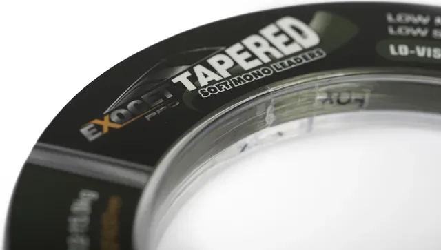 Fox Exocet Pro Tapered Leaders 0.37–0.57mm 7.26–15.88kg 12m Low Vis Green