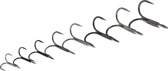 Westin Treble Hook Black Nickel #2 6pc
