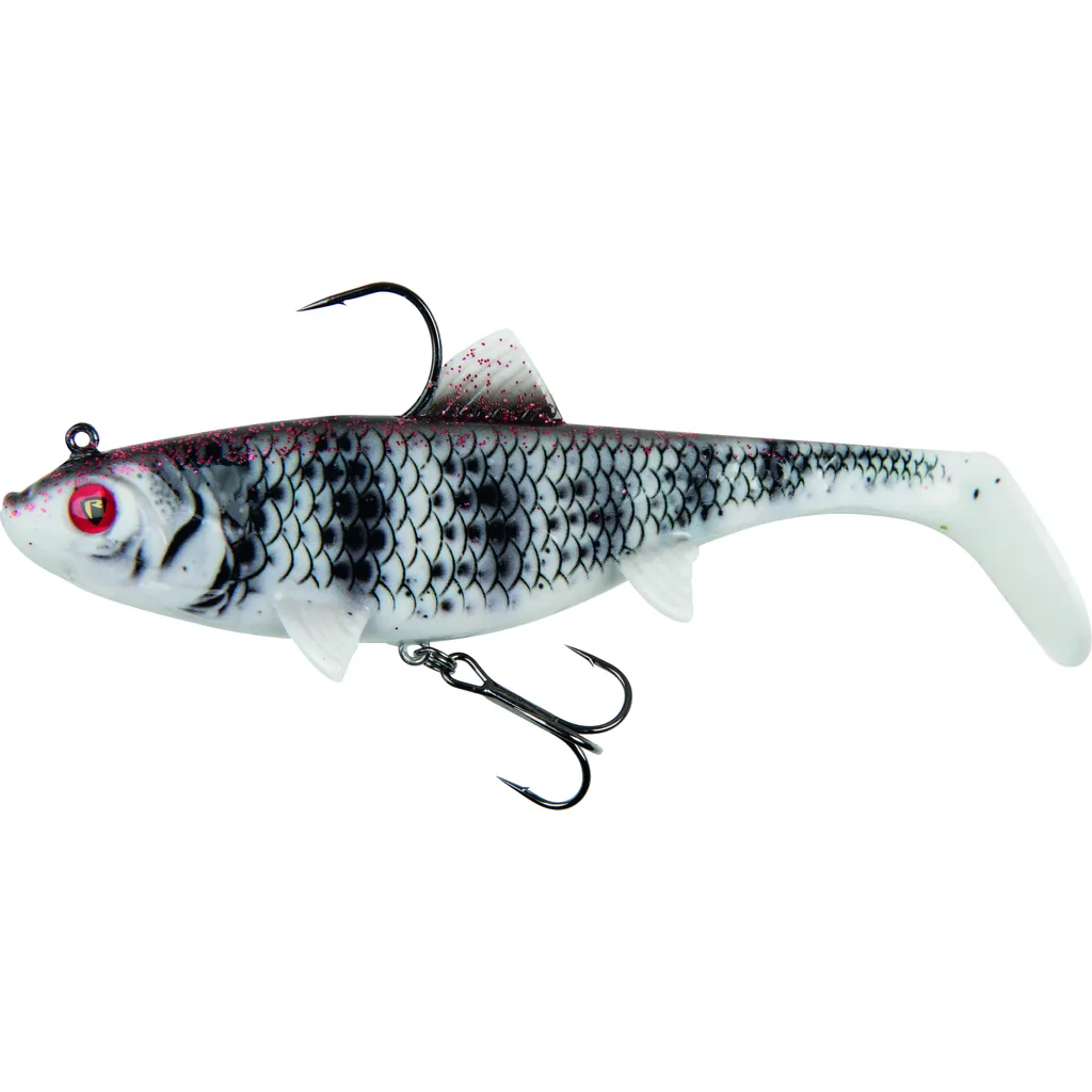 Fox Rage Replicant Wobble Swimbait 14cm 55g UV Zebra