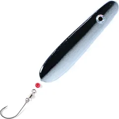 Troutwerk Inline Blinker Sea Trout Lure 69573 7.4cm 22g Black Silver