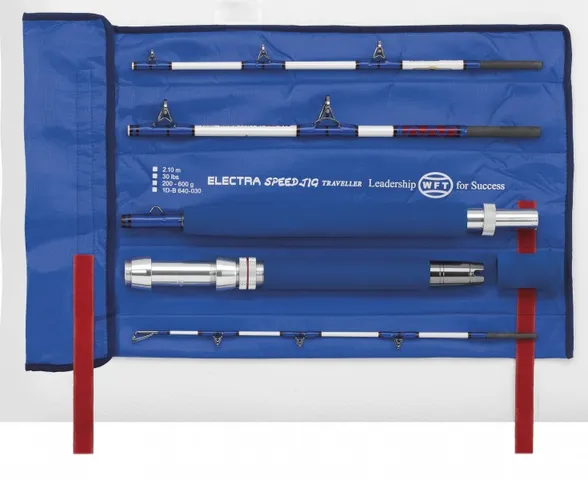 WFT Electra Speedjig Travellar Spinning Rod 2.10m 5pc 48cm 200–1000g