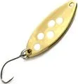 Troutwerk Spoon 2.5g 3.3cm Goldfarben Weiße Punkte