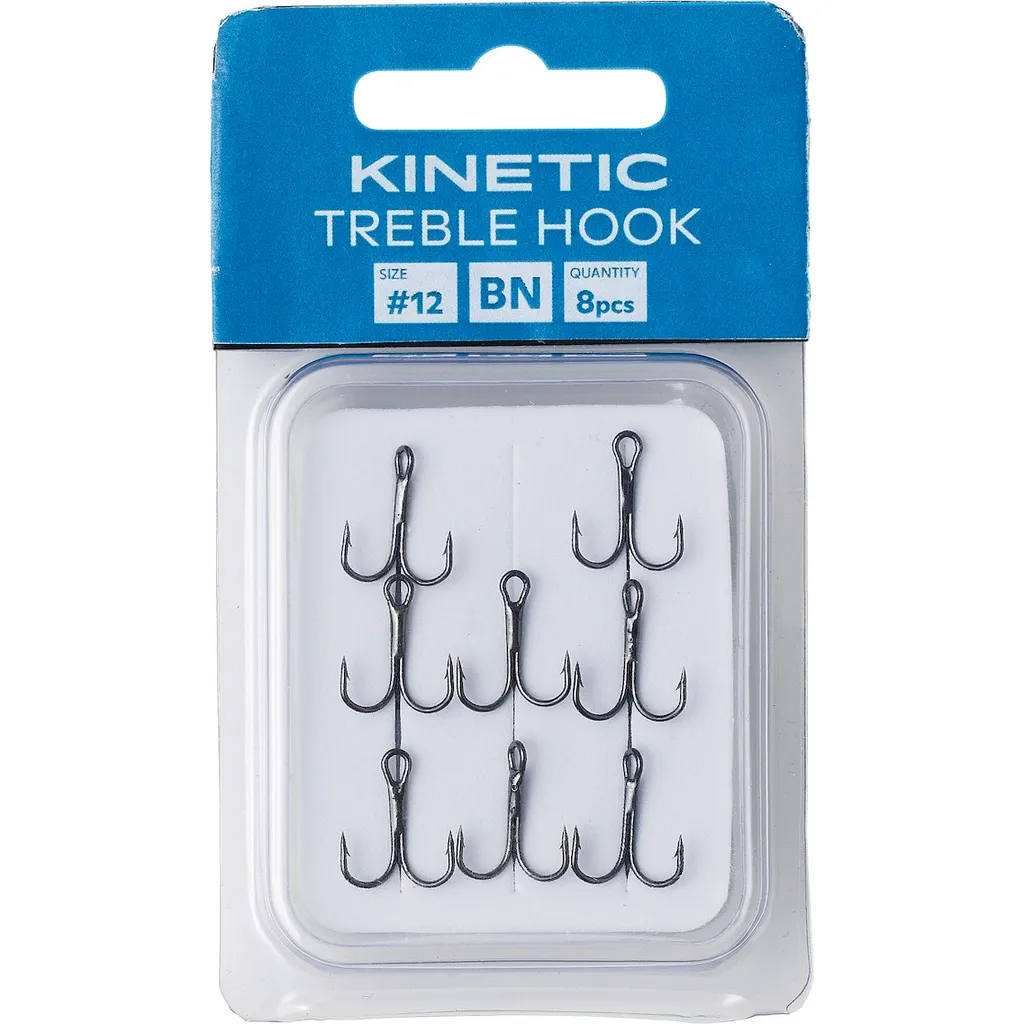 Kinetic Treble Hook #2 Black Nickel