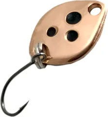 Troutwerk Spoon 1.2cm 0.8g Copper-Coloured/Black Dots