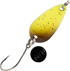 FTM Spoon Bee 2.3cm 1.8g Pastellgelb-Gold Blauer Glitter / Schwarz Glitter
