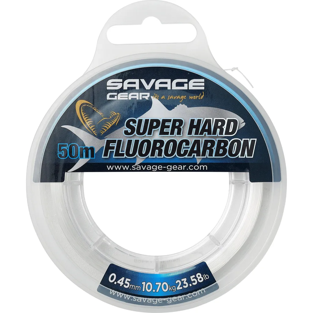 Savage Gear Super Hard Fluorocarbon 0,45mm 10,7kg 50m