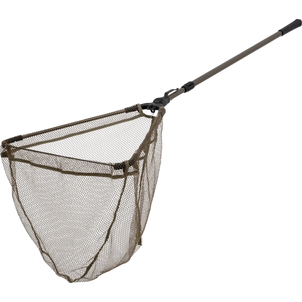 Zebco Teleskopischer Kescher 200cm 50x50cm Khaki