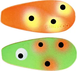 Westin Bulldog Inline Löffel 2.7cm 4g Green/Orange Clown
