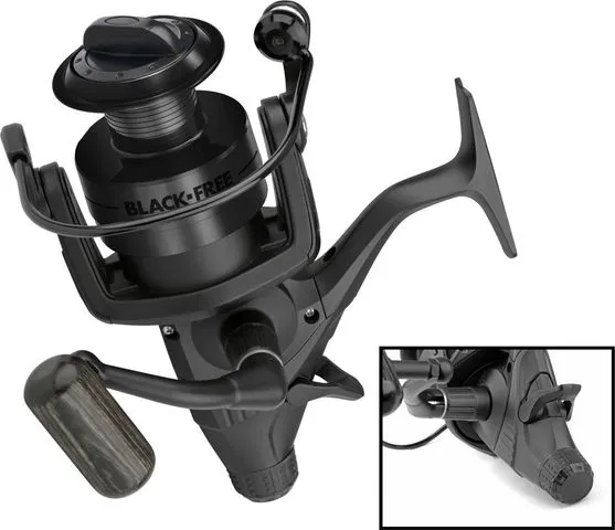 Spro Black Free LCS Baitrunner Reel 555 510g 83cm 4.8:1
