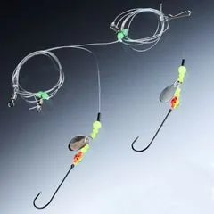 Balzer Edition Sea Surf Rig 1 90cm Wurmhaken Naturköder-System