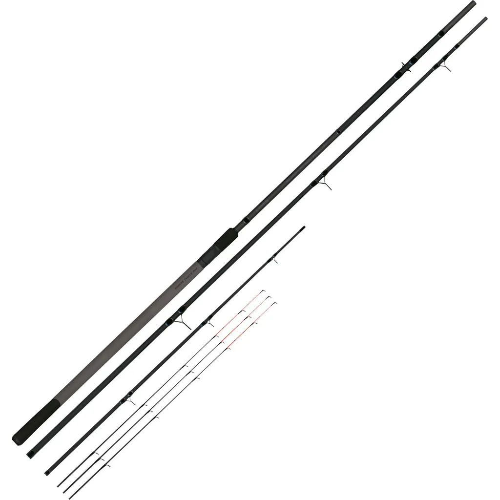 FTM Black Steel Bullet Feederrute 3,9m 0–100g 3+3pc