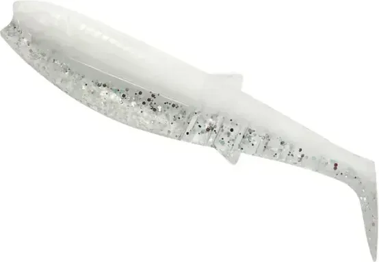 Savage Gear Cannibal Shad 12.5cm 20g White Flash