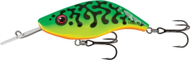 Salmo Sparky Shad 4cm 1.5–3.1m 3.5g Green Tiger