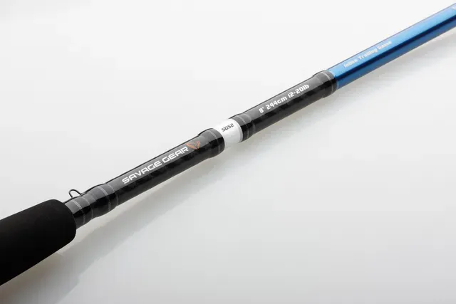 Savage Gear SGS2 Inline Trolling Game Baitcaster-Rute 2.44m Parabolic