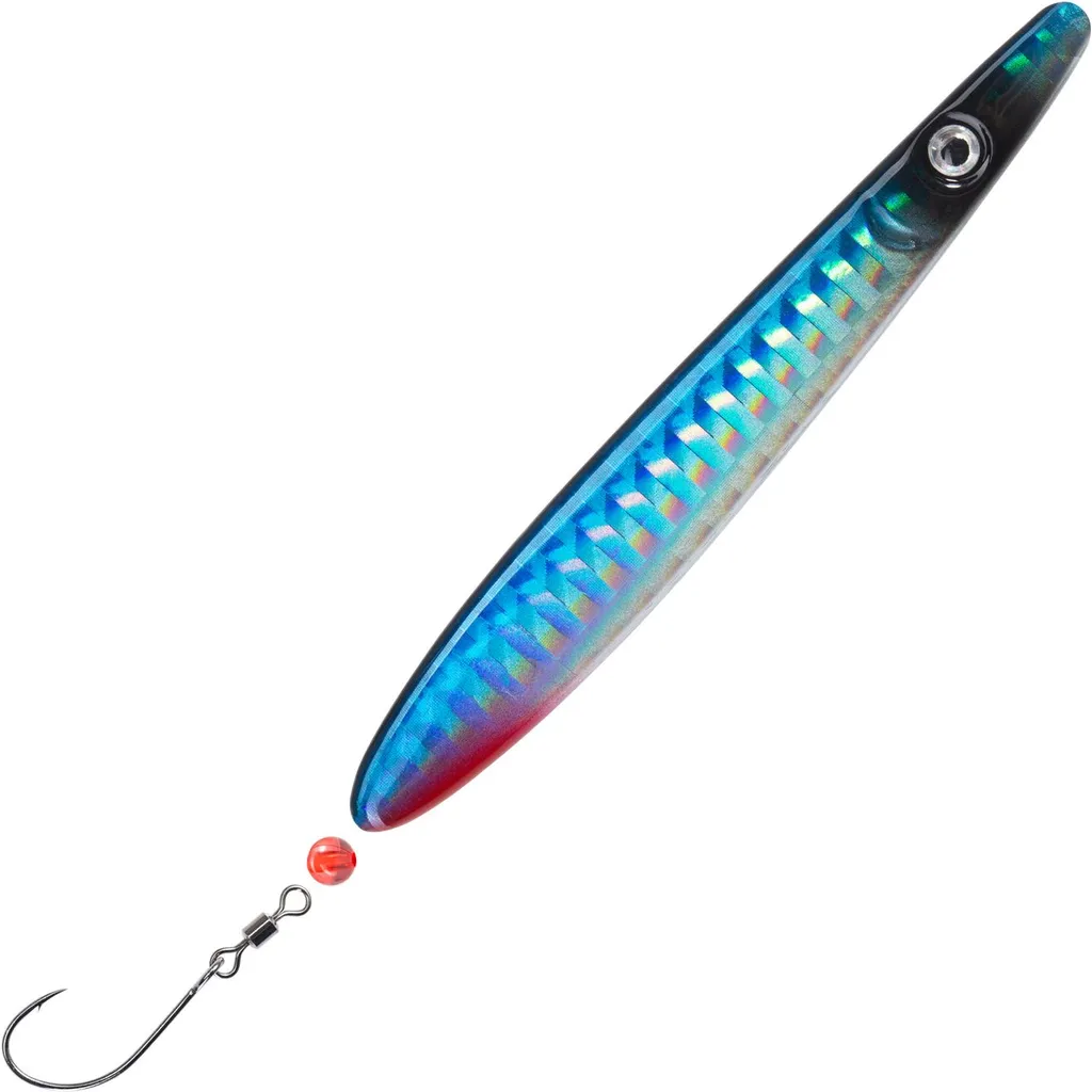 Troutwerk Inline Blinker 7.4cm 16g Schwarz/Blau/Holo