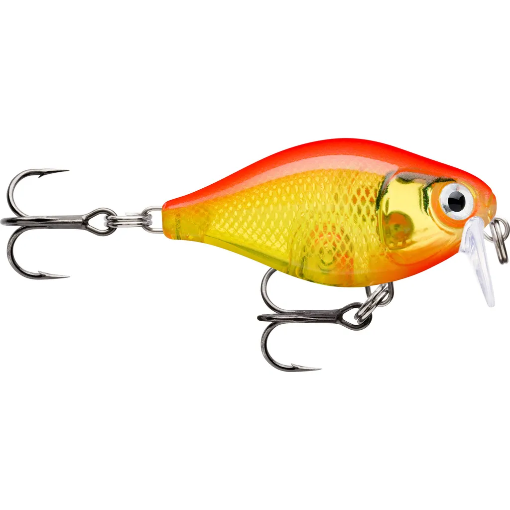 Rapala X-Light Crank Shallow Runner Crankbait 03 3.5cm 4g Gold Fluorescent Red