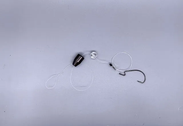 Balzer Carolina Rig Finesserig Fertigrig Fluorocarbon Offset Hook