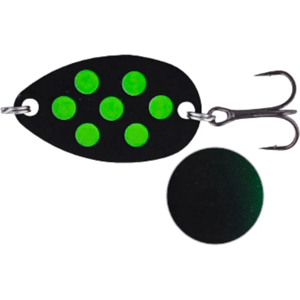 Westin Fidusen Blinker 3,2cm 2,8g Black Green Dots