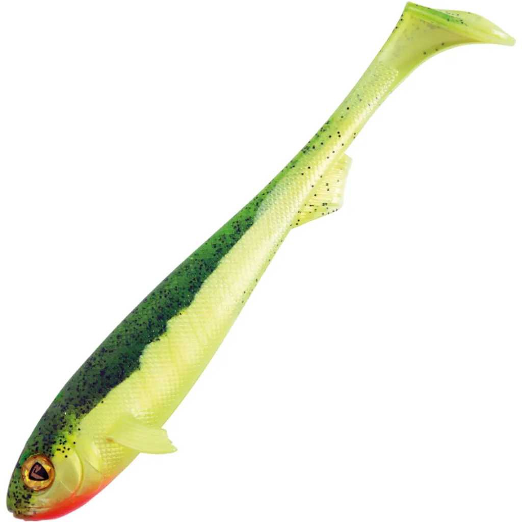 Fox Rage Super Slick Shad UV Gummifische 23cm UV Lemontiger