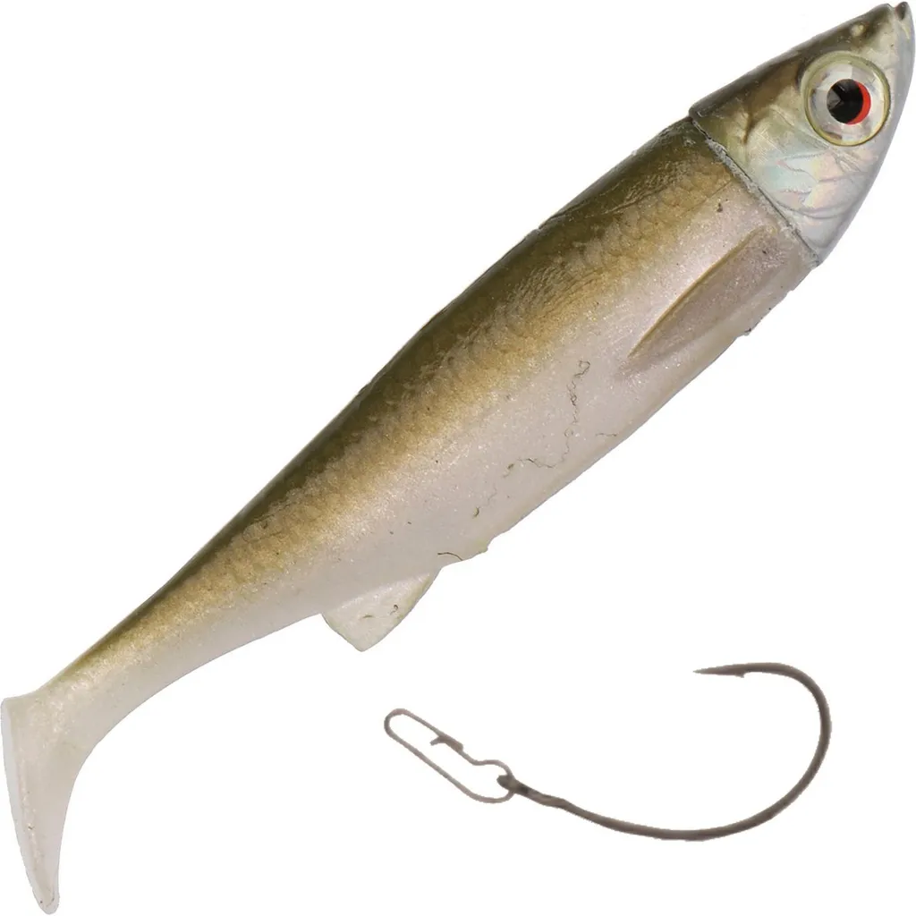 Savage Gear 3D TPE Minnow Gummifische 8cm 11g Green Silver