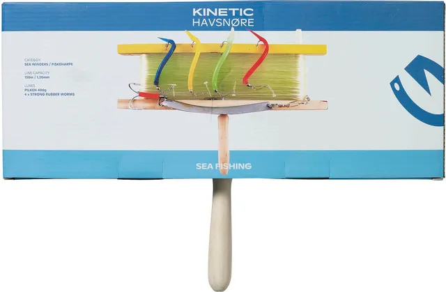 KINETIC Havsnøre Fertige Rigs 1,2mm 150m 400g