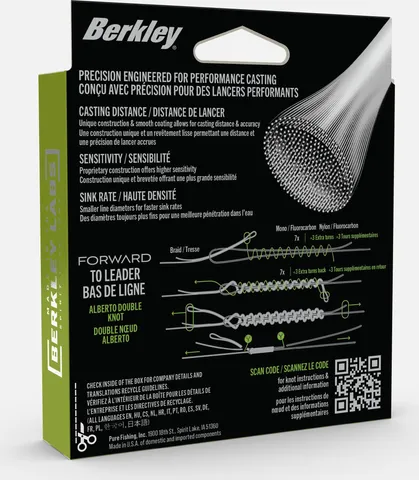 Berkley Forward Braid Braided Line 0.10mm 4.7kg 150m Crystal
