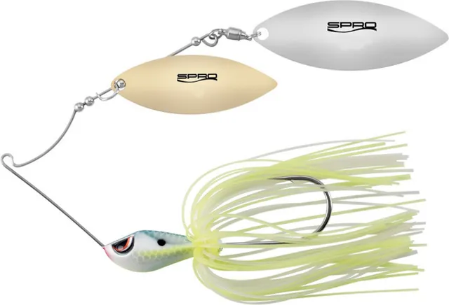 Spro Blade Spinnerbait 10g Chartreuse White