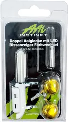 FTM Doppel Aalglocke Mit LED Bissanzeiger Farbwechsel