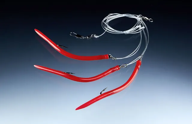 Balzer Gummi Makk System Rig Weinrot 130cm