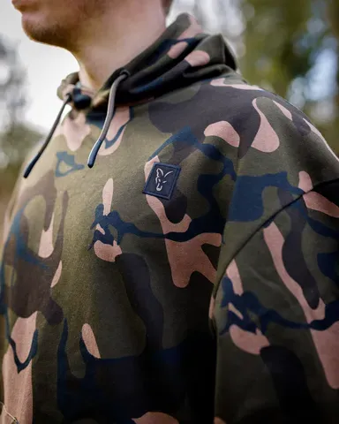 Fox LW Camo Pullover Hoody M
