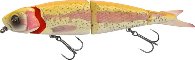 Savage Gear 4PLAY Classic Swim N Jerk Swimbaits 25cm 107g Slow Sinking Golden Albino