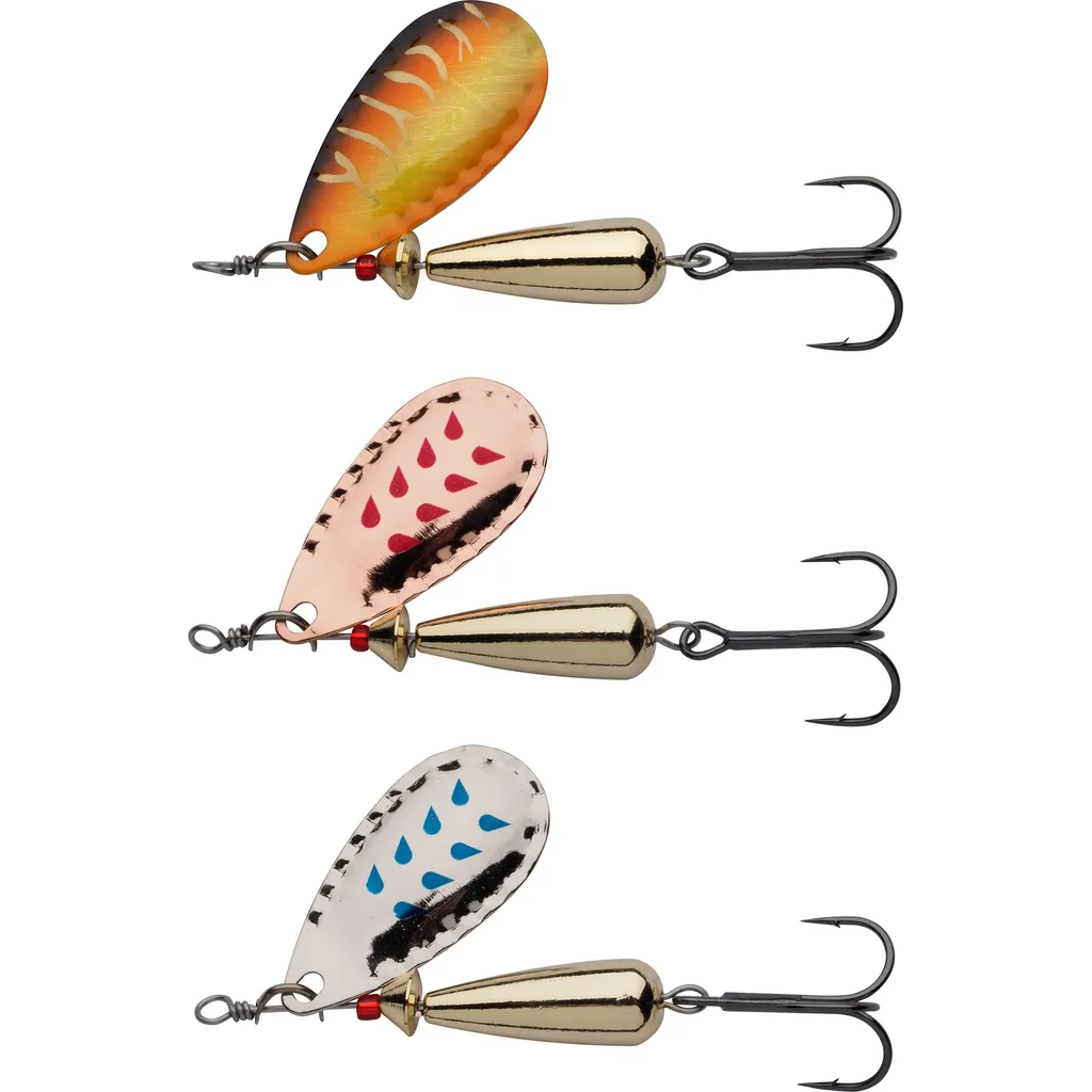 Abu Garcia Droppen 3-Pack LF Inline-Spinner 4.4cm 6g Assorted